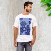 紫色の花 Tシャツ