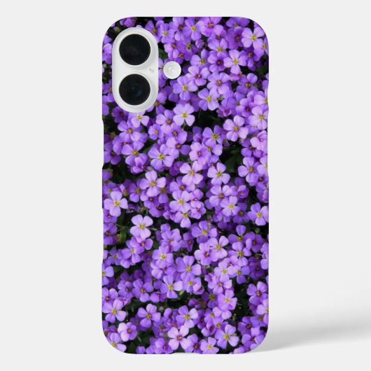 紫色の花iPhoneケース Case-Mate iPhoneケース (裏面)