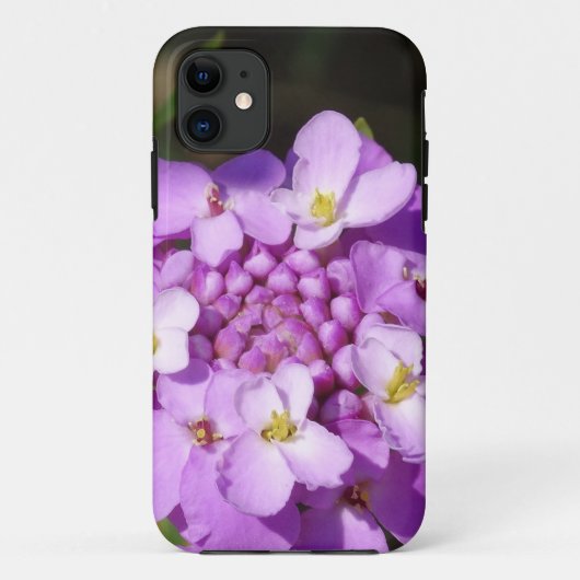 紫色の花iPhone SE + iPhone 5/5S、ケース Case-Mate iPhoneケース (裏面)