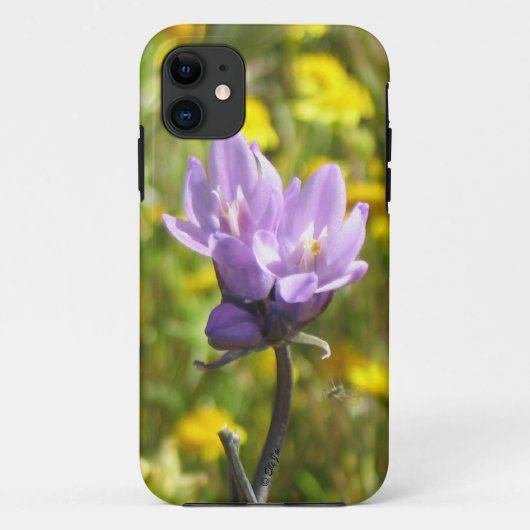 紫色の花iPhoneSEケース Case-Mate iPhoneケース (裏面)