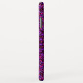 紫色の華美な曼荼羅 Case-Mate iPhoneケース (裏面/右)