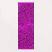 紫色の落書き ヨガマット (裏面)