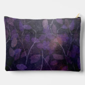 紫色の葉の光彩 アクセサリーポーチ (裏面)