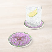 紫色の葱類のコースター コースター (側面)