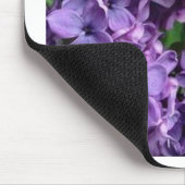 紫色の薄紫のmousepad マウスパッド (コーナー)