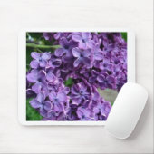 紫色の薄紫のmousepad マウスパッド (マウス)