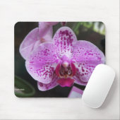 紫色の蘭のマウスパッド マウスパッド (マウス)