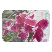 紫色の蘭 バスマット (正面)
