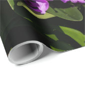 紫色の蘭 ラッピングペーパー (ロールコーナー)