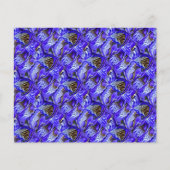 紫色の虹彩花/傾斜/タイル/スクラップブック (正面)