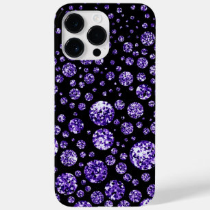 紫色の虹色ダイヤモンドルック Case-Mate iPhone 14 PRO MAXケース