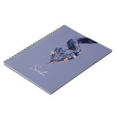 紫色の蛇 ノートブック (左側)