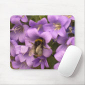 紫色の蜂によってはマウスパッドが開花します マウスパッド (マウス)