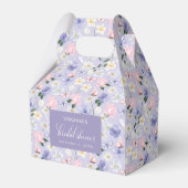 紫色の蝶の好意ボックス フェイバーボックス (正面サイド)