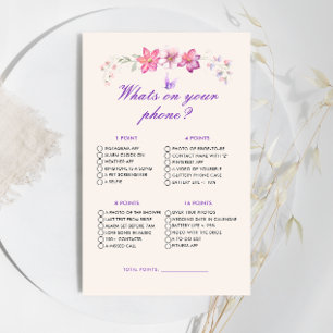 紫色の蝶は何にあなたの電話ブライダルゲーム