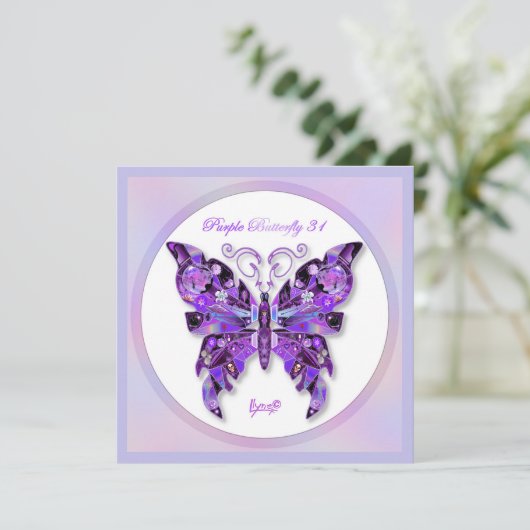 紫色の蝶31 (スタンド正面)