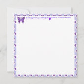 紫色の蝶31 (裏面)