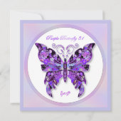 紫色の蝶31 (正面)