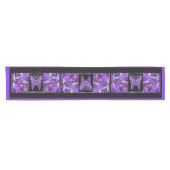 紫色の蝶31 ショートテーブルランナー (横)