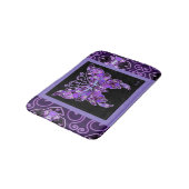 紫色の蝶31 バスマット (アングル)