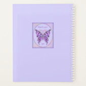 紫色の蝶31 プランナー手帳 (裏面)