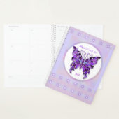 紫色の蝶31 プランナー手帳 (ディスプレー)