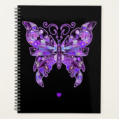 紫色の蝶31 プランナー手帳 (正面)
