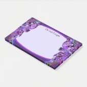 紫色の蝶31 ポストイット (アングル)