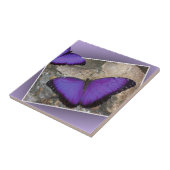 紫色の蝶 タイル (側面)