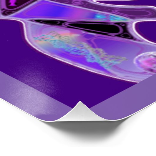 紫色の蝶 ポスター (コーナー)