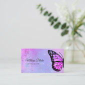 紫色の蝶 名刺 (スタンド正面)