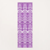 紫色の装飾ヨガマット ヨガマット (正面)