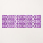 紫色の装飾ヨガマット ヨガマット (正面(横))
