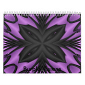 紫色の視野 カレンダー (カバー)