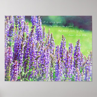 紫色の谷に ポスター