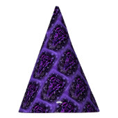 紫色の象のパーティー帽子 パーティーハット (右)