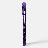 紫色の象のiPhoneケース Case-Mate iPhoneケース (裏面 / 左)