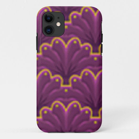 紫色の貝の電話箱 Case-Mate iPhoneケース (裏面)