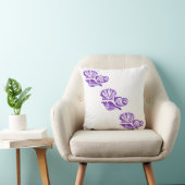 紫色の貝殻 クッション (椅子)