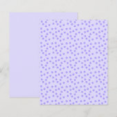 紫色の足跡 (正面/裏面)