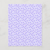 紫色の足跡 (正面)