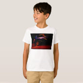 紫色の車のダンス Tシャツ (正面フル)