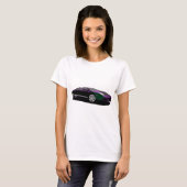 紫色の車 Tシャツ (正面フル)