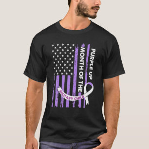 紫色の軍隊キッズ月の軍隊Chil Tシャツ