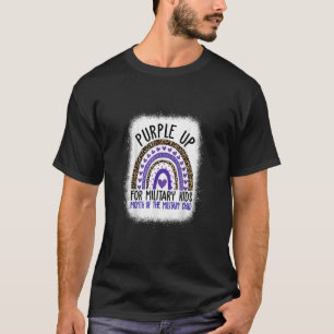 紫色の軍隊クール月の軍隊 Tシャツ