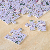 紫色の軸索 ジグソーパズル (側面)