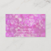 紫色の輝きの《写真》ぼけ味 名刺 (裏面)
