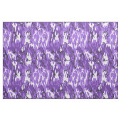 紫色の迷彩柄 ファブリック (ヤード)