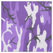 紫色の迷彩柄 ファブリック (見本)