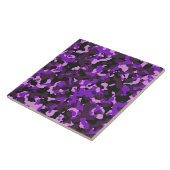 紫色の迷彩模様 タイル (側面)